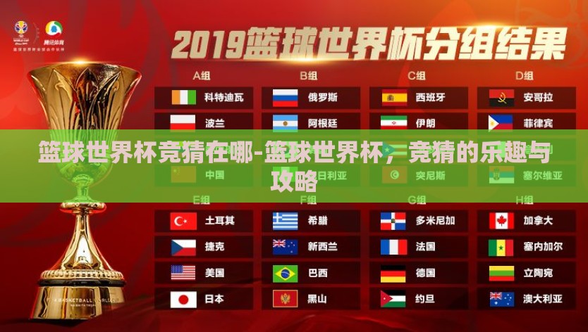 篮球世界杯竞猜在哪-篮球世界杯，竞猜的乐趣与攻略