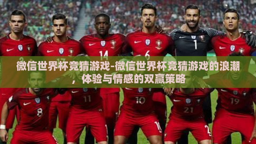 微信世界杯竞猜游戏-微信世界杯竞猜游戏的浪潮，体验与情感的双赢策略