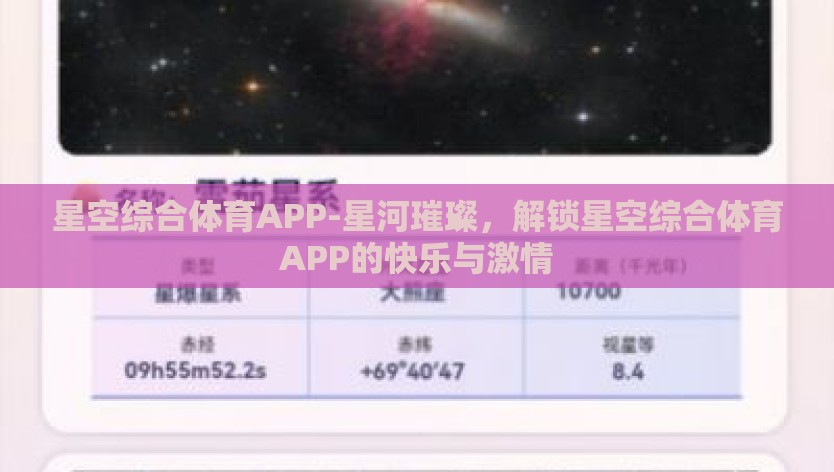 星空综合体育APP-星河璀璨，解锁星空综合体育APP的快乐与激情