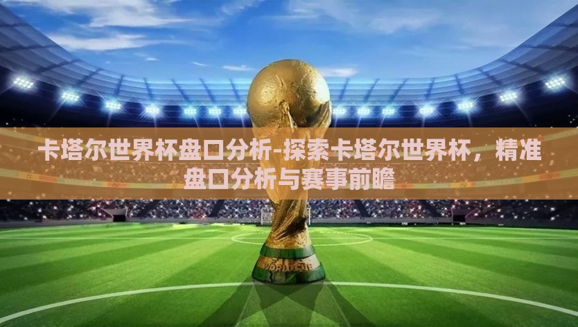 卡塔尔世界杯盘口分析-探索卡塔尔世界杯，精准盘口分析与赛事前瞻