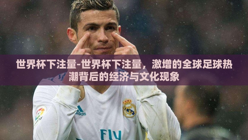世界杯下注量-世界杯下注量，激增的全球足球热潮背后的经济与文化现象