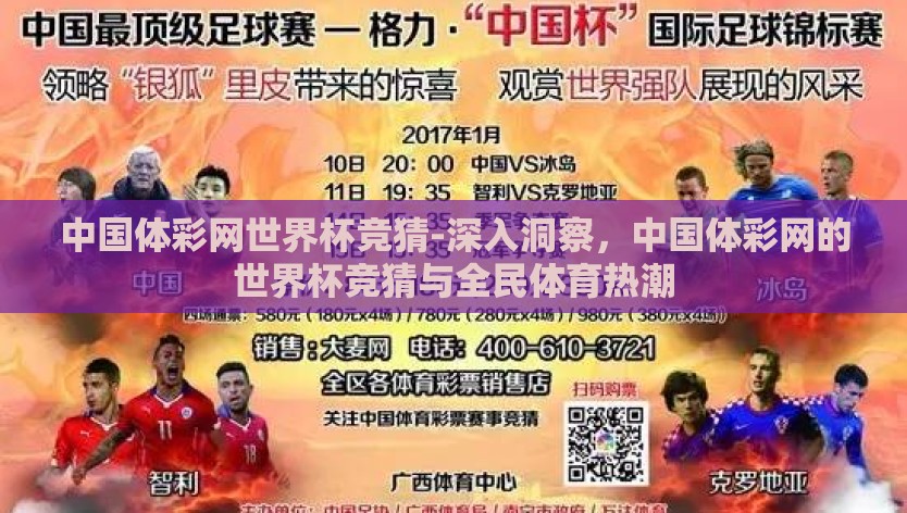 中国体彩网世界杯竞猜-深入洞察，中国体彩网的世界杯竞猜与全民体育热潮