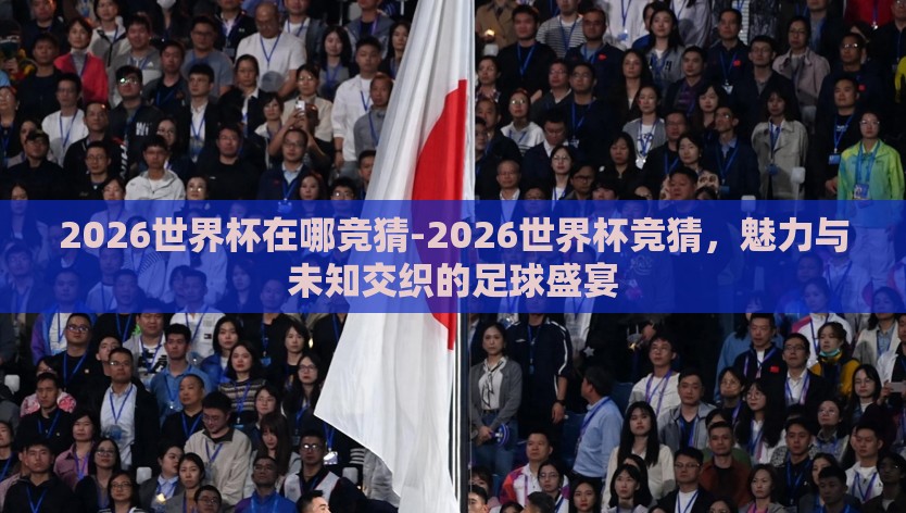 2026世界杯在哪竞猜-2026世界杯竞猜，魅力与未知交织的足球盛宴