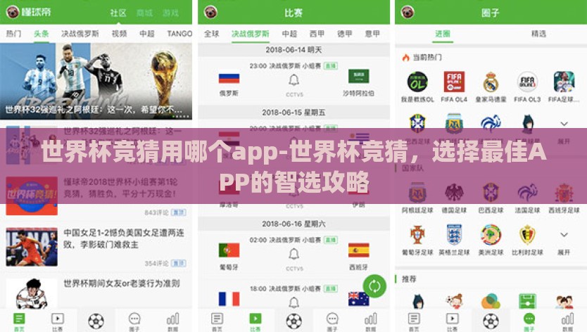 世界杯竞猜用哪个app-世界杯竞猜，选择最佳APP的智选攻略