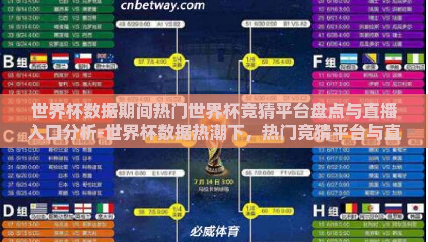 世界杯数据期间热门世界杯竞猜平台盘点与直播入口分析-世界杯数据热潮下,热门竞猜平台与直播入口盘观点评 世界杯数据期间热门世界杯竞猜平台盘点与直播入口分析-世界杯数据热潮下,热门竞猜平台与直播入口盘观点评