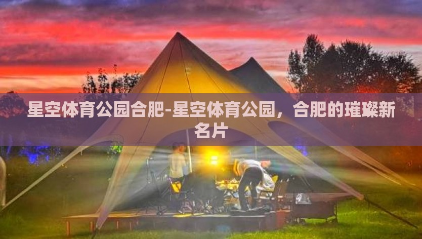 星空体育公园合肥-星空体育公园，合肥的璀璨新名片