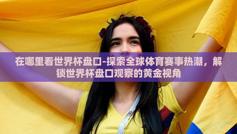 在哪里看世界杯盘口-探索全球体育赛事热潮，解锁世界杯盘口观察的黄金视角