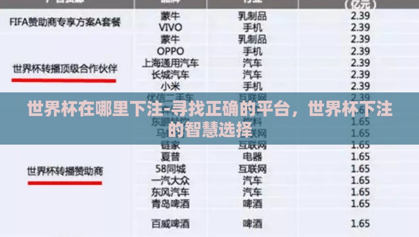 世界杯在哪里下注-寻找正确的平台，世界杯下注的智慧选择