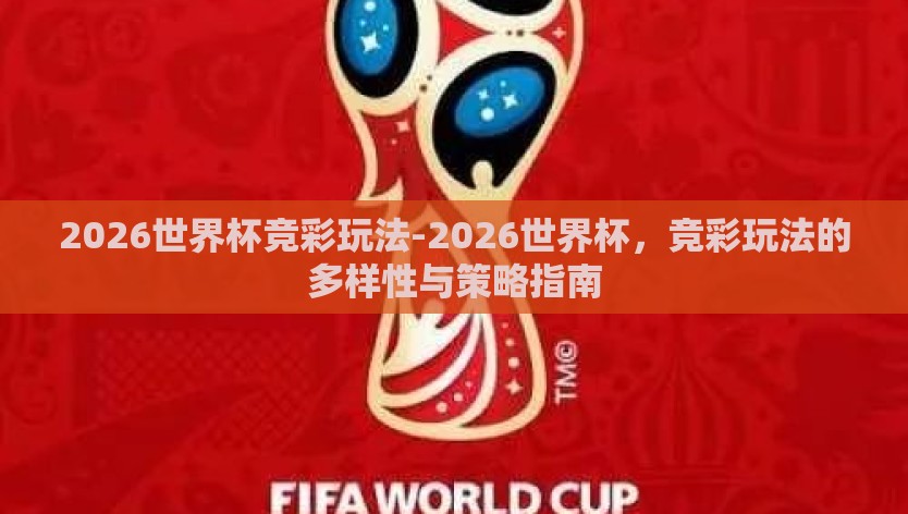 2026世界杯竞彩玩法-2026世界杯，竞彩玩法的多样性与策略指南